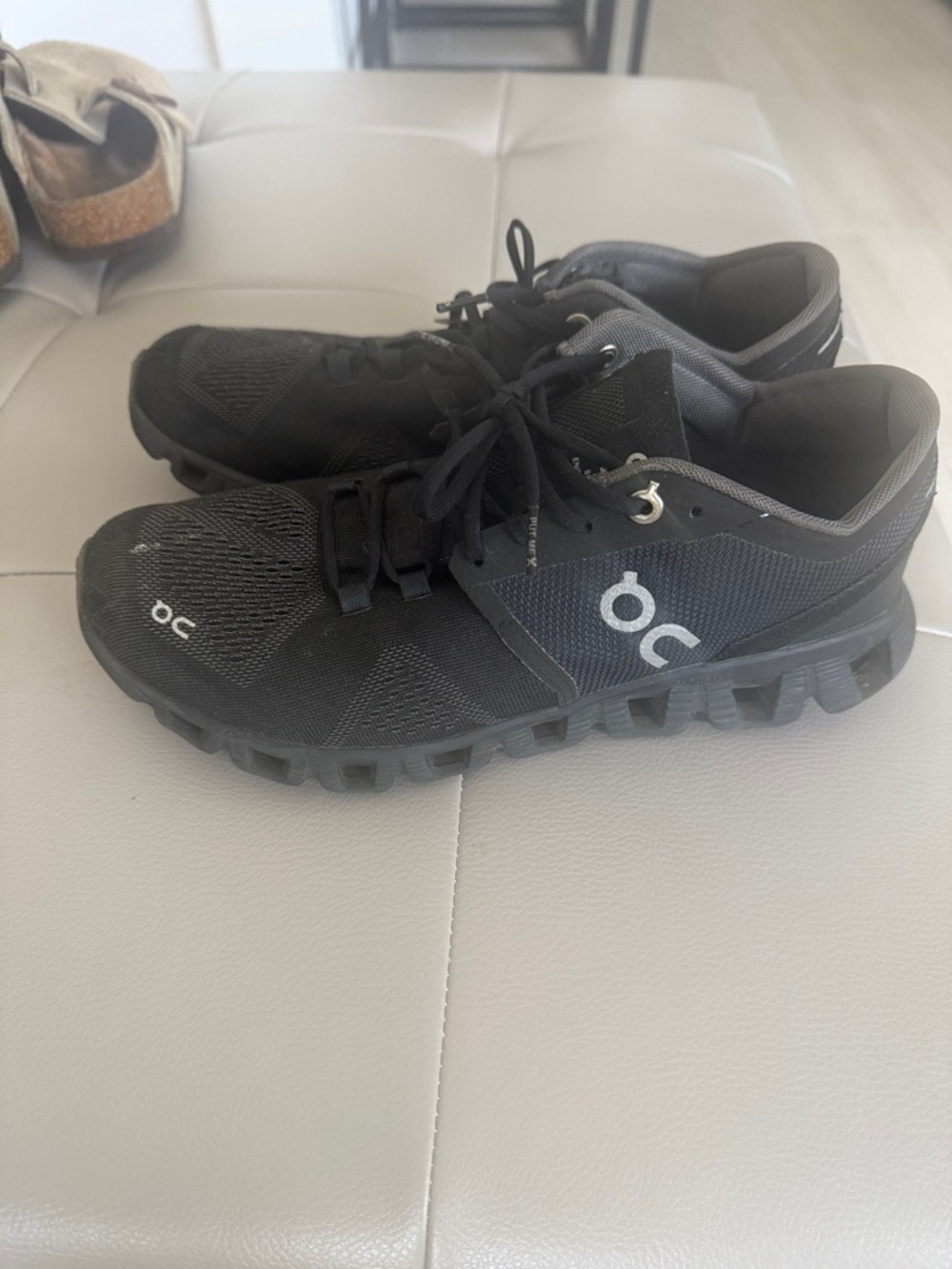 Women’s On Running Black Mesh Trail Running Shoes